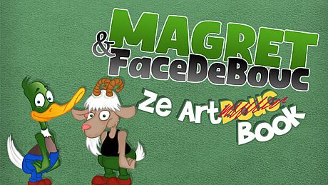 Artbook Magret and Facedebouc DLC