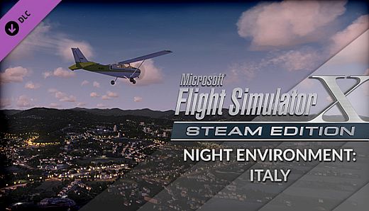 FSX Steam Edition: Night Environment Italy Add-On