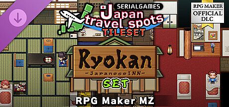 RPG Maker MZ - SERIALGAMES Japan travel spots Ryokan-Japanese INN SET DLC