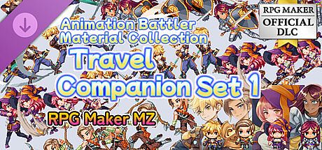 RPG Maker MZ - Animation Battler Material Collection Travel Companion Set 1 DLC