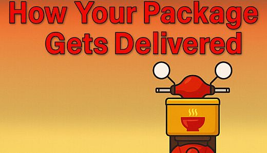 How Your Package Gets Delivered