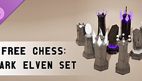 Free Chess: Dark Elven Set