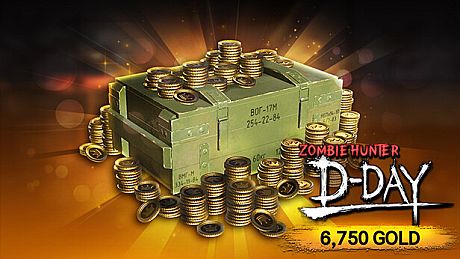 Zombie Hunter: D-Day - 6,750 Gold Pack DLC