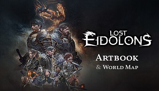 Lost Eidolons - Artbook & World Map