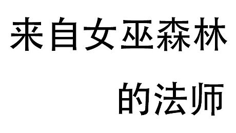 来自女巫森林的法师 Game