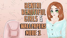 Hentai beautiful girls 5 - Wallpapers. Mode 1