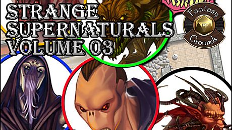 Fantasy Grounds - Strange Supernaturals, Volume 3 (Token Pack) DLC