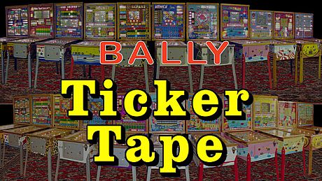 Bingo Pinball Gameroom - Bally Ticker Tape DLC