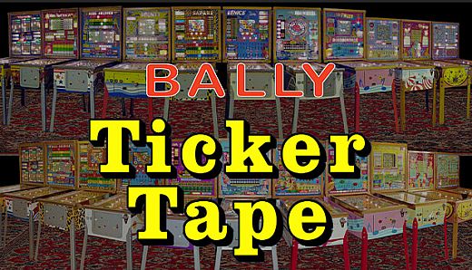 Bingo Pinball Gameroom - Bally Ticker Tape