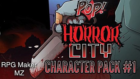 RPG Maker MZ - POP! Horror City Character Pack 1 DLC