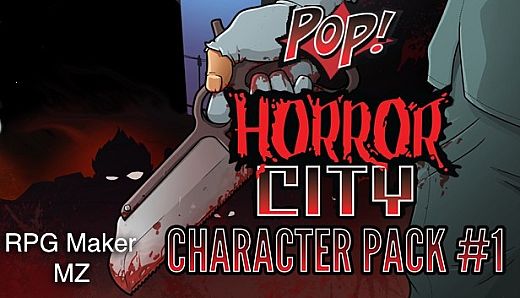 RPG Maker MZ - POP! Horror City Character Pack 1