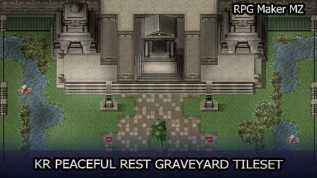 RPG Maker MZ - KR Peaceful Rest Graveyard Tileset DLC