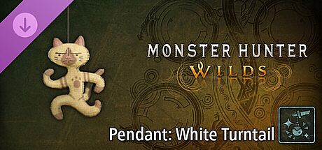 Monster Hunter Wilds - Pendant: White Turntail DLC