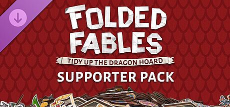 Folded Fables: Tidy Up The Dragon Hoard Supporter Pack (PDF Coloring Book)