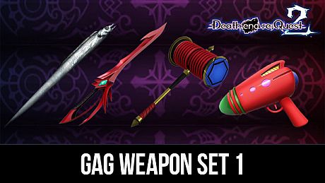 Death end re;Quest 2 - Gag Weapon Set 1 DLC