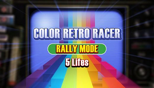 COLOR RETRO RACER : RALLY MODE *5 Lifes*