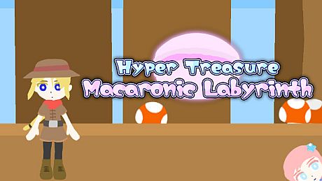 Hyper Treasure - Macaronic Labyrinth Game