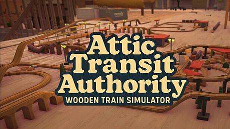 Attic Transit Authority: Wooden Train Simulator Game