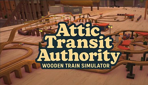 Attic Transit Authority: Wooden Train Simulator