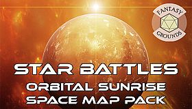 Fantasy Grounds - Star Battles: Orbital Sunrise Space Map Pack