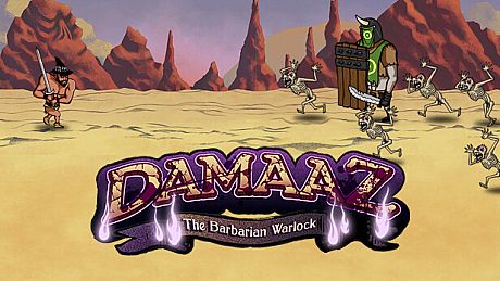 Damaaz the Barbarian Warlock Game