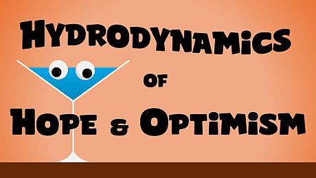Hydrodynamics of Hope & Optimism Game