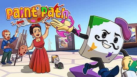 Paint Path Game