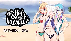 My Hot Beach Vacation - Artwork I - SFW Pack