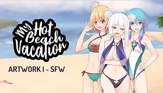 My Hot Beach Vacation - Artwork I - SFW Pack