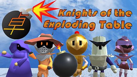 Knights of the Exploding Table Game