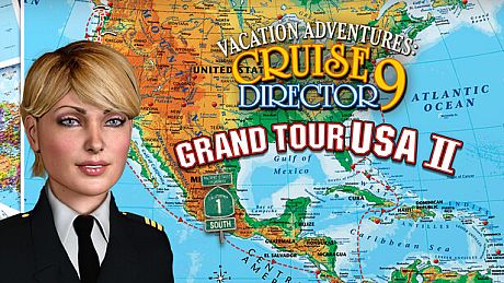 Vacation Adventures: Cruise Director 9 Grand Tour USA 2 Collector's Edition Game