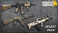 Squad Weapon Skins - Desert Camo Pack