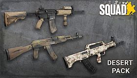 Squad Weapon Skins - Desert Camo Pack