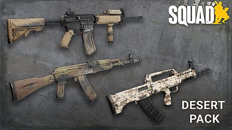 Squad Weapon Skins - Desert Camo Pack DLC