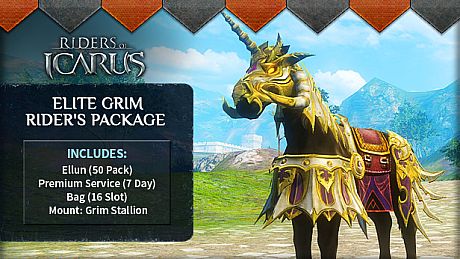 Riders of Icarus: Elite Grim Rider's Package DLC