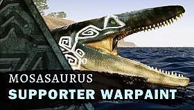 Beasts of Bermuda - Mosasaurus Supporter Warpaint