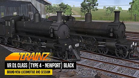 Trainz 2022 DLC - Victorian Railways D1 Class (Type 4 - Newport) Black DLC