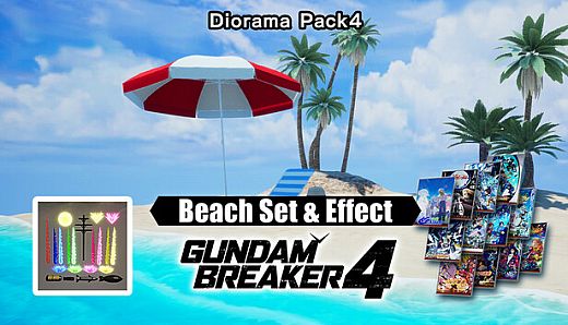 GUNDAM BREAKER 4 - Diorama Pack 4 - Beach Set & Effect