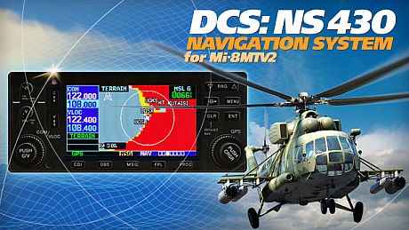 DCS: NS 430 Navigation System for Mi-8MTV2 DLC
