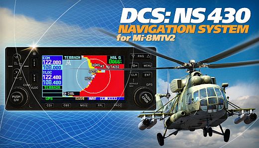 DCS: NS 430 Navigation System for Mi-8MTV2