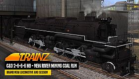 Trainz 2019 DLC: C&O 2-6-6-6 H8 - New River Mining Coal Run