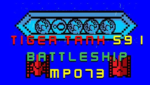 Tiger Tank 59 Ⅰ Battleship MP073