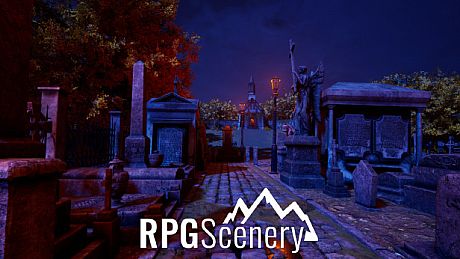 RPGScenery - Cemetery Scene DLC