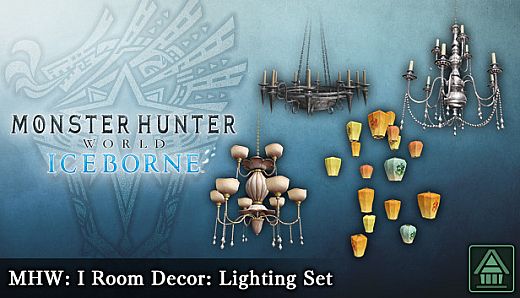 Monster Hunter World: Iceborne - MHW: I Room Decor: Lighting Set