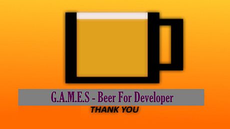 G.A.M.E.S - Beer For Developer DLC