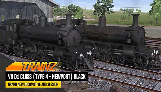 TANE DLC - Victorian Railways D1 Class (Type 4 - Newport) Black