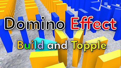 Domino Effect: Build and Topple Game