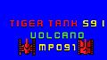 Tiger Tank 59 Ⅰ Volcano MP091
