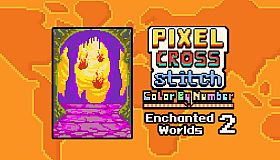 Pixel Cross Stitch - Enchanted Worlds Pack 2