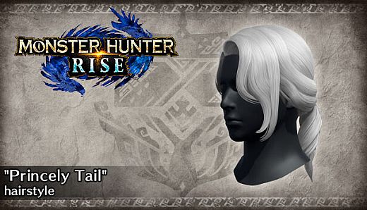 Monster Hunter Rise - "Princely Tail" hairstyle